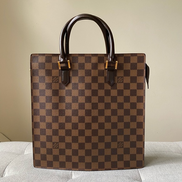 Louis Vuitton Handbags - SOLD Louis Vuitton Damier Ebene Sac Plat Tote Bag